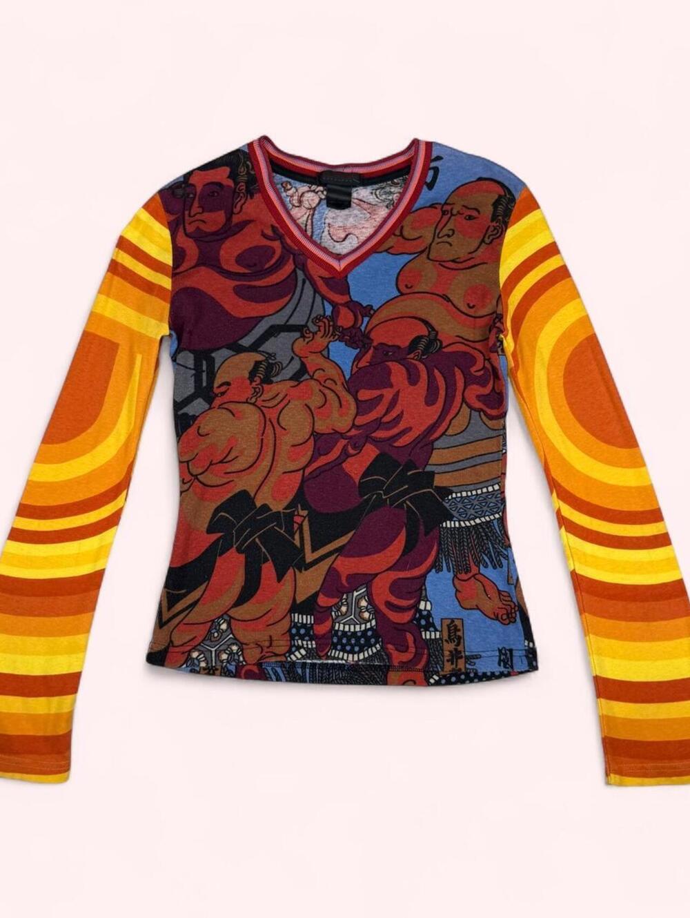 Custo Barcelona Y2K Phoebe Buffay Friends Top